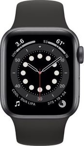 Smartwatch Apple Watch Series 6 GPS 44mm Gray Alu Black Sport Czarny  (M00H3WB/A) 2