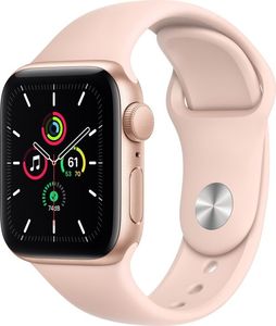 Smartwatch Apple Watch SE GPS 40mm Gold Alu Pink Sport Różowy  (MYDN2WB/A) 1