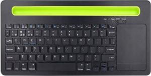 Klawiatura Pan i Pani Gadżet Touchpad Bezprzewodowa Czarna US (BK230TF) 1