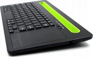 Klawiatura Pan i Pani Gadżet Touchpad Bezprzewodowa Czarna US (BK230TF) 2