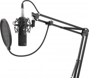Mikrofon Genesis Radium 300 XLR Statyw, popfiltr (NGM-1695) 1