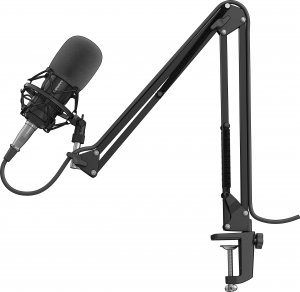 Mikrofon Genesis Radium 300 XLR Statyw, popfiltr (NGM-1695) 1