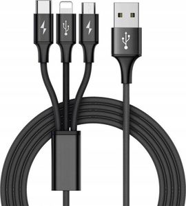 Kabel USB Pan i Pani Gadżet Kabel do ładowania 3w1 USB 1