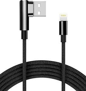 Kabel USB Pan i Pani Gadżet USB-A - Lightning Czarny 1