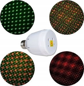Pan i Pani Gadżet Disco laser stroboskop żarówka 1