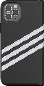 Adidas Adidas OR Booklet Case PU iPhone 12/12 Pro 6,1" czarno biały/black white 6