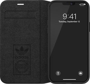 Adidas Adidas OR Booklet Case PU iPhone 12/12 Pro 6,1" czarno biały/black white 2