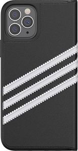 Adidas Adidas OR Booklet Case PU iPhone 12/12 Pro 6,1" czarno biały/black white 6