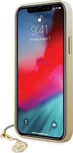 Guess Guess GUHCP12SGF4GBR iPhone 12 mini 5,4" brązowy/brown hardcase 4G Charms Collection 5