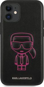 Karl Lagerfeld Karl Lagerfeld KLHCP12SPCUIKPI iPhone 12 mini 5,4 różowy/pink hardcase Karl Ikonik Outline uniwersalny 3