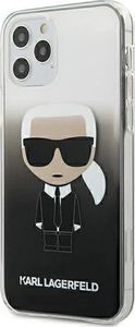 Karl Lagerfeld Karl Lagerfeld KLHCP12STRDFKBK iPhone 12 mini 5,4" czarny/black hardcase Gradient Ikonik Karl 1