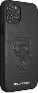 Karl Lagerfeld Karl Lagerfeld KLHCP12MPCUIKBK iPhone 12/12 Pro 6,1 czarny/black hardcase Karl Ikonik Outline uniwersalny 4