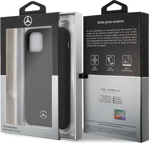 Mercedes Mercedes MEHCP12LSILBK iPhone 12 Pro Max 6,7" czarny/black hardcase Silicone Line 7