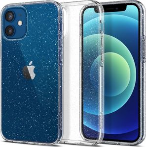 Spigen Spigen Liquid Crystal Glitter iPhone 12 mini 5,4" ACS01741 Clear 1