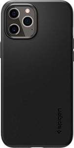 Spigen Spigen Thin Fit iPhone 12/12 Pro czarny/black ACS01696 2