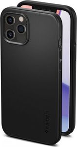 Spigen Spigen Thin Fit iPhone 12/12 Pro czarny/black ACS01696 5