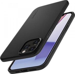 Spigen Spigen Thin Fit iPhone 12/12 Pro czarny/black ACS01696 7