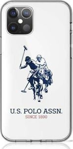 U.S. Polo Assn US Polo USHCP12STPUHRWH iPhone 12 mini 5,4" biały/white Shiny Big Logo 1