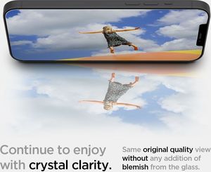 Spigen Spigen Glas.TR iPhone 12 Mini 2-Pack "EZ FIT" AGL01811 szkło hartowane 5