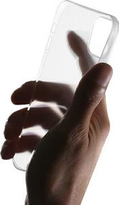 Usams USAMS Etui Gentle iPhone 12 Pro Max 6,7" biały/transparent white IP12PMQR02 (US-BH610) 3