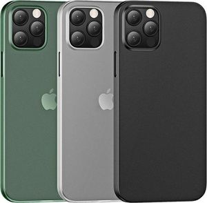 Usams USAMS Etui Gentle iPhone 12 mini 5,4" zielony/transparent green IP12QR03 (US-BH608) 1