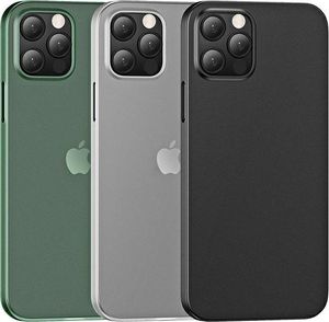 Usams USAMS Etui Gentle iPhone 12 Pro Max 6,7" zielony/transparent green IP12PMQR03 (US-BH610) 1