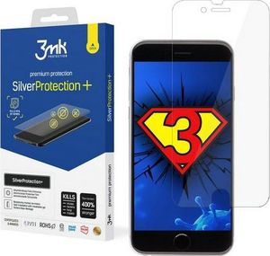 3MK 3MK Silver Protect+ iPhone 6 Plus Folia Antymikrobowa montowana na mokro 1