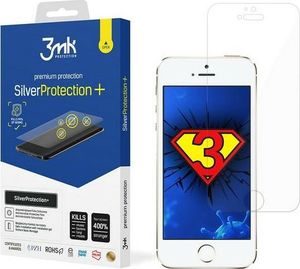 3MK 3MK Silver Protect+ iPhone 5/5S/SE Folia Antymikrobowa montowana na mokro 1