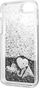 Guess Guess GUOHCI8GLHFLSI iPhone 7/8/SE 2020 srebrny/silver hardcase Glitter Charms 4
