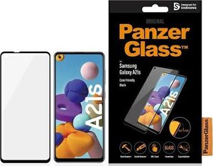 PanzerGlass Szkło hartowane do Samsung Galaxy A21s Case Friendly Black (7235) 2