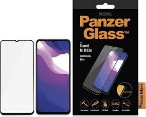 PanzerGlass Szkło hartowane do Xiaomi Mi10 Lite Case Friendly Black (8026) 2