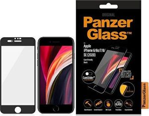 PanzerGlass Szkło hartowane do iPhone 6/6s/7/8 /SE 2020 Case Friendly CamSlider Black (2685) 2