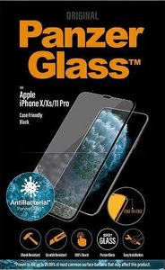 PanzerGlass Szkło hartowane do iPhone X / Xs / 11 Pro Case Friendly AntiBacterial Black (2690) 3
