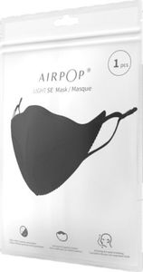 AirPOP Maseczka ochronna LIGHT SE czarny/black 6