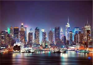 DecoNest Fototapeta - Nocny Nowy Jork - 300X210 1