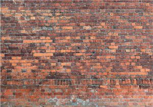 DecoNest Fototapeta - Vintage Wall (Red Brick) - 300X210 1