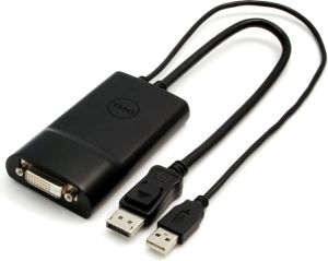 Adapter AV Dell DisplayPort > DVI (Dual Link) (470-AANW) 1