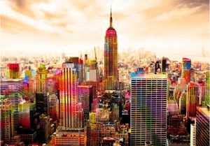 DecoNest Fototapeta - Colors of New York City III - 200X140 1