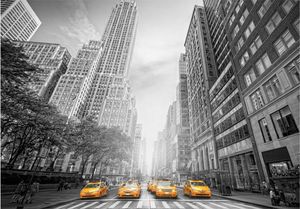 DecoNest Fototapeta - New York - yellow taxis - 200X140 1