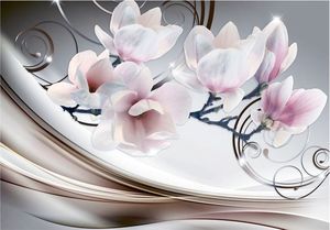 DecoNest Fototapeta - Piękna Magnolia - 200X140 1