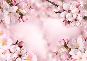 DecoNest Fototapeta - Wiosenny kwiat wiśni - 200X140 1