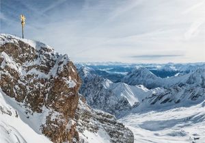 DecoNest Fototapeta - Alpy - Zugspitze - 150X105 1