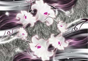 DecoNest Fototapeta - Taniec zaczarowanych lilii - 150X105 1