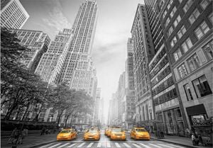 DecoNest Fototapeta - New York - yellow taxis - 350X245 1