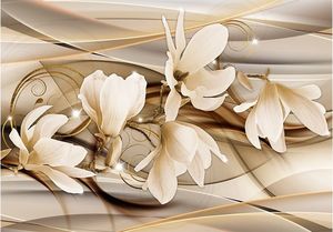 DecoNest Fototapeta - Taniec kwiatów - 100X70 1