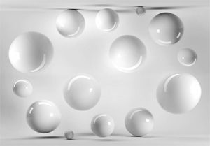 DecoNest Fototapeta - Balls - 150X105 1
