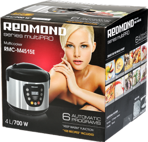 Multicooker Redmond RMC-M4515 czarno-srebrny 15