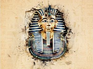 DecoNest Fototapeta - Dostojny Faraon - 400X309 1