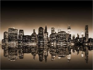 DecoNest Fototapeta - Nowy Jork - sepia - 350X270 1