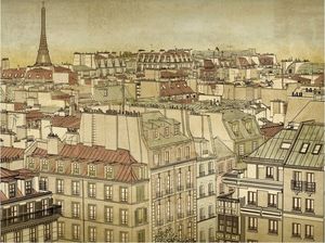 DecoNest Fototapeta - Żegnaj Paryżu - 250X193 1